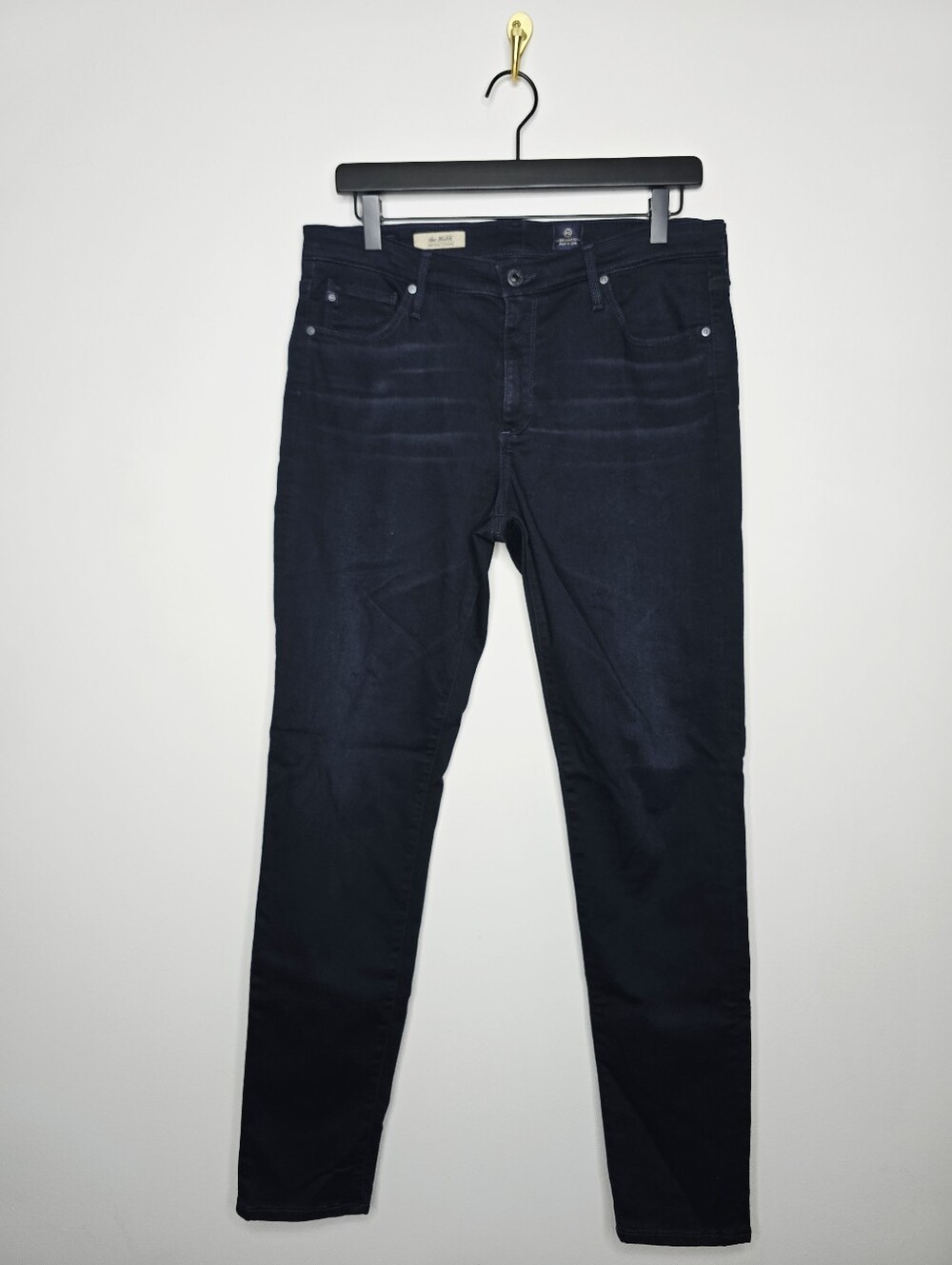 AG Adriano Goldschmied "The Middi" Midrise Legging Jeans Size 32 R